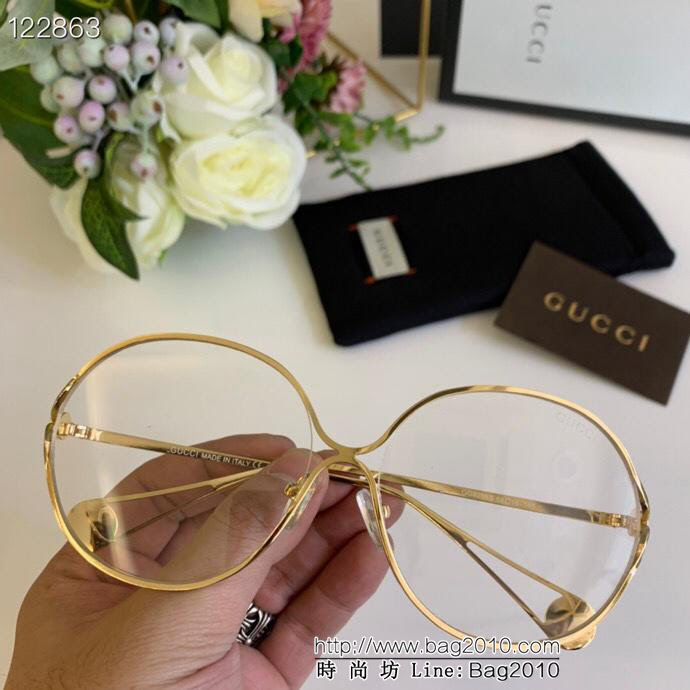 GUCCI古馳 墨鏡 倪妮廣告款太陽鏡 司機駕駛鏡 金屬輕盈蛤蟆鏡  lly1333